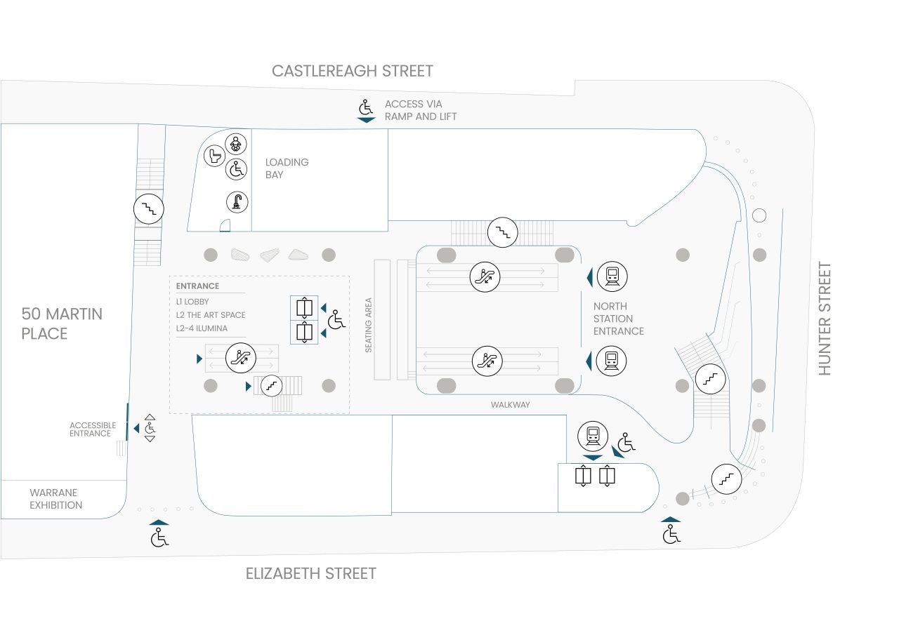 Map of 1 Elizabeth Ground Floor
