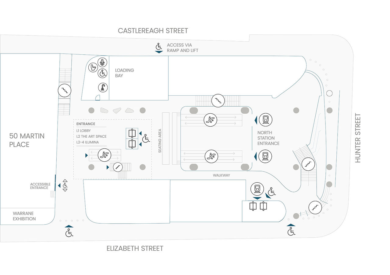 Map of 1 Elizabeth Ground Floor