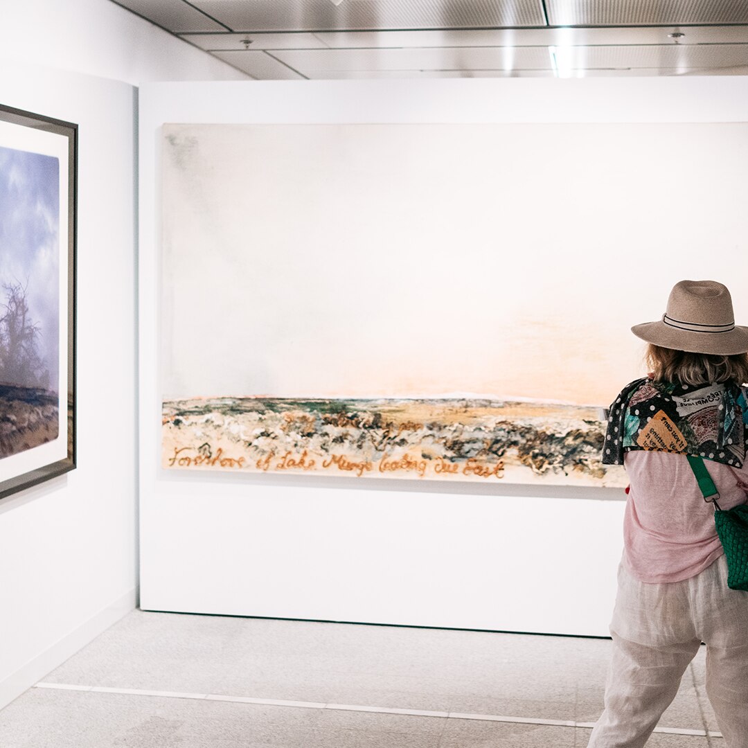 image of art exhibition