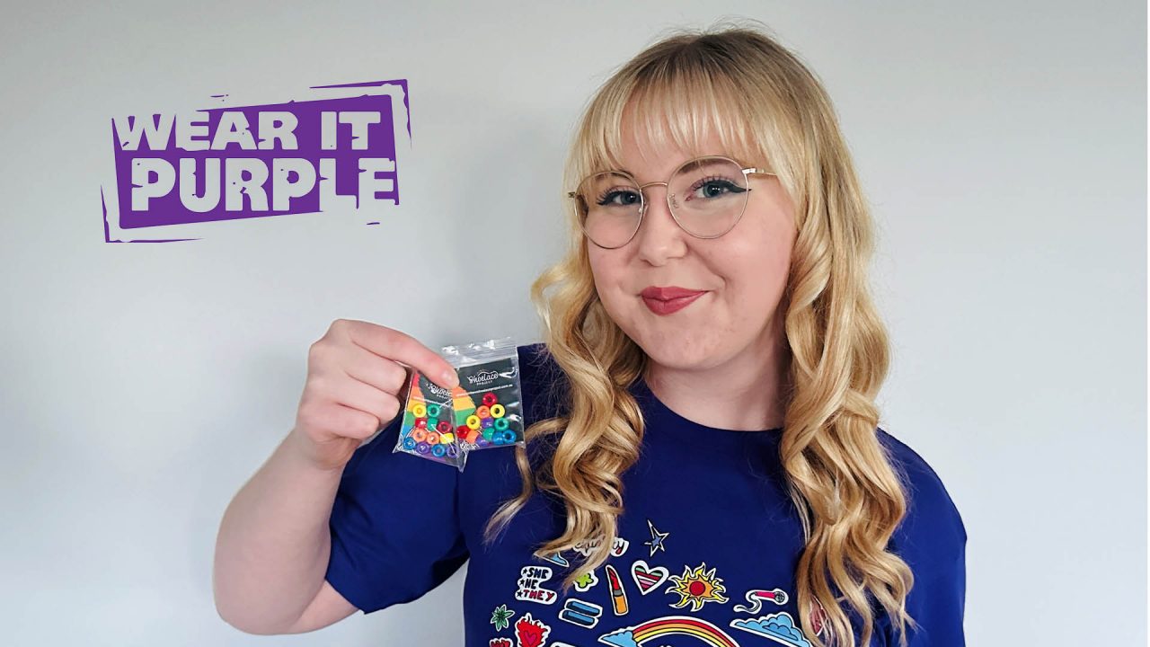 wear it purple logo